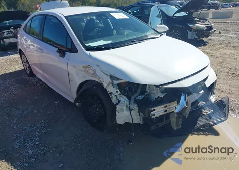 2020 Toyota Corolla Le z USA, uszkodzony, nr VIN 5YFEPRAE9LP051118